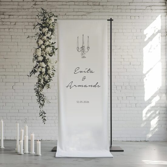 Auduma sveicien-zīme | Sveču