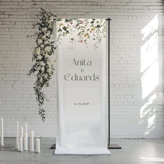 Auduma sveicien-zīme | Pļava