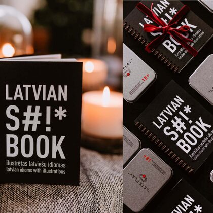 Grāmatiņa - Latvian Stuff book