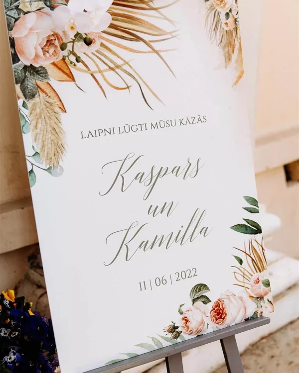 Laipni lūgti zīme no komoteksa